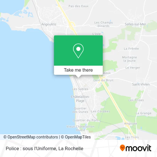 Police : sous l'Uniforme map