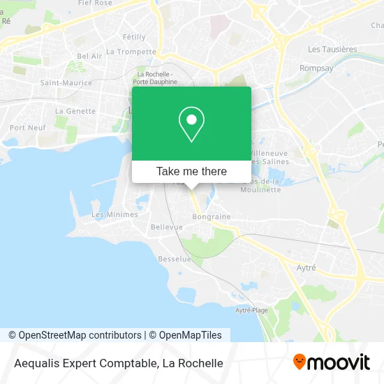 Aequalis Expert Comptable map