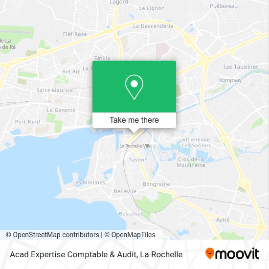 Acad Expertise Comptable & Audit map