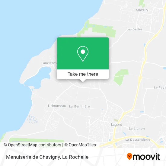 Menuiserie de Chavigny map