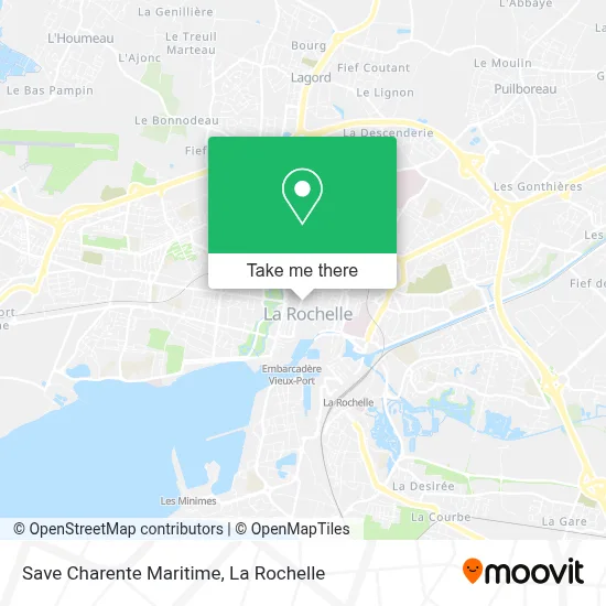 Save Charente Maritime map