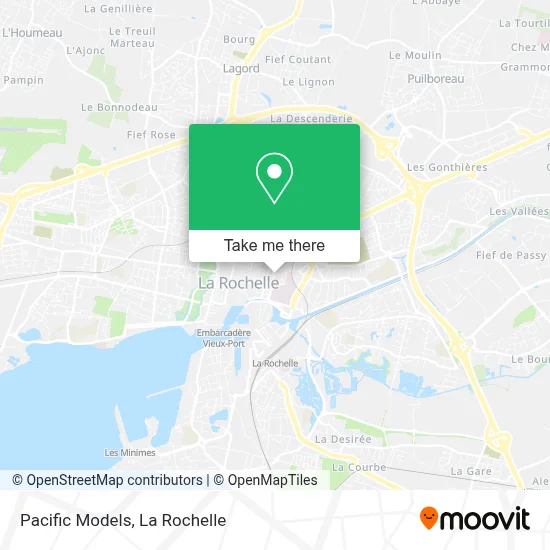 Pacific Models map