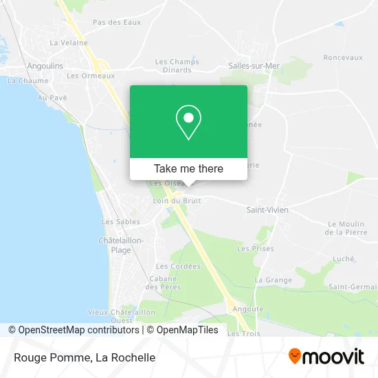 Rouge Pomme map