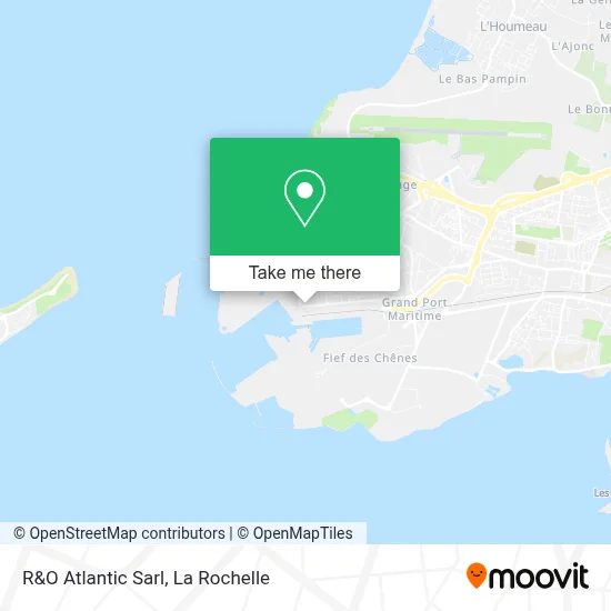 R&O Atlantic Sarl map