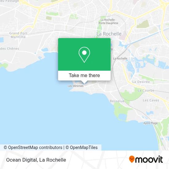 Ocean Digital map