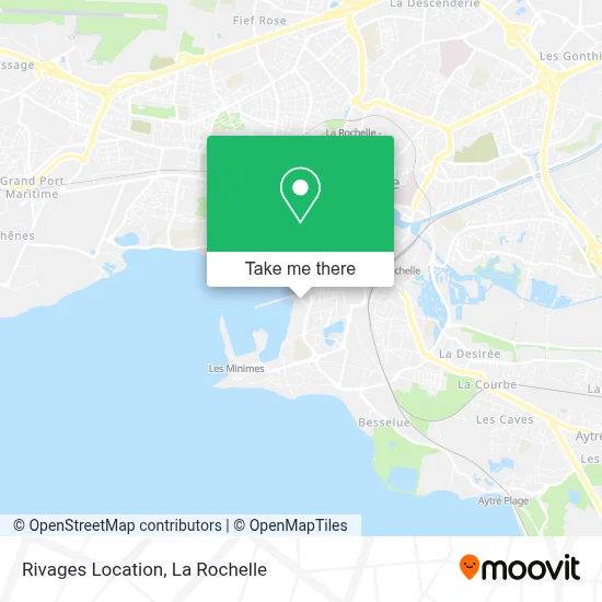 Rivages Location map