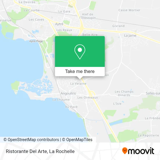 Ristorante Del Arte map