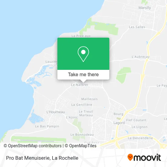 Pro Bat Menuiserie map