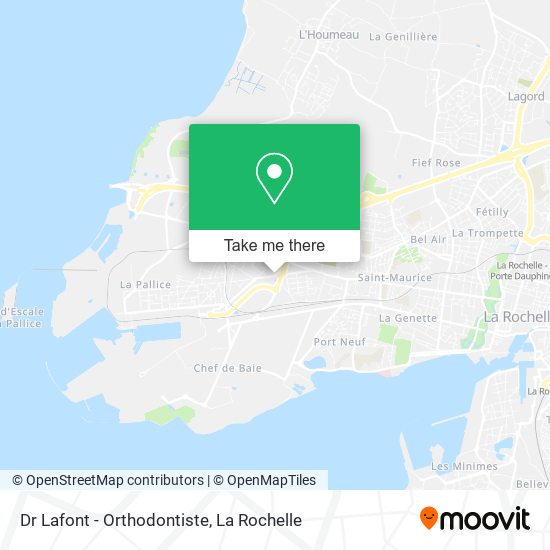 Dr Lafont - Orthodontiste map