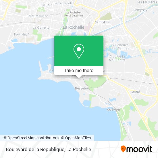 Boulevard de la République map