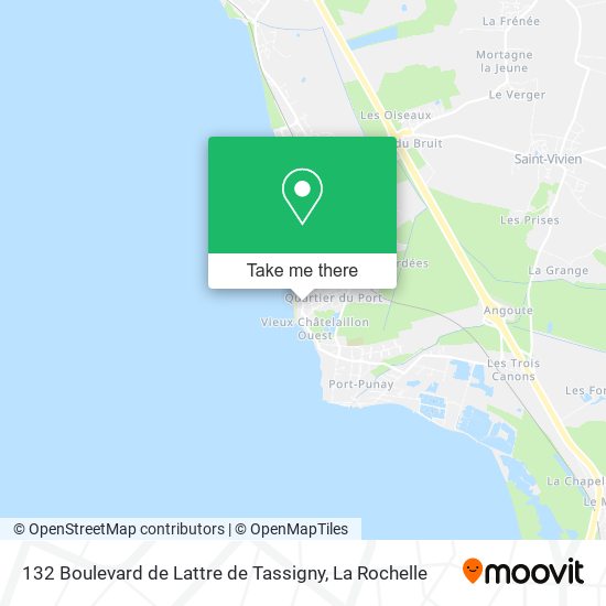 132 Boulevard de Lattre de Tassigny map