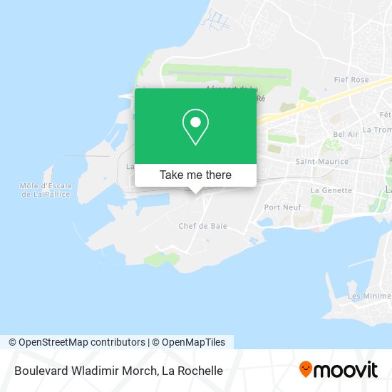 Boulevard Wladimir Morch map