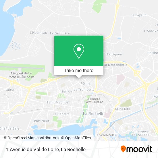 1 Avenue du Val de Loire map