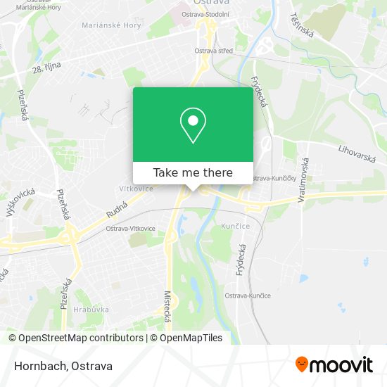 Hornbach map