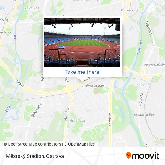 Městský Stadion map