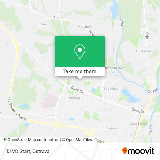 TJ VD Start map