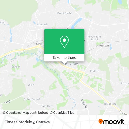 Fitness produkty map