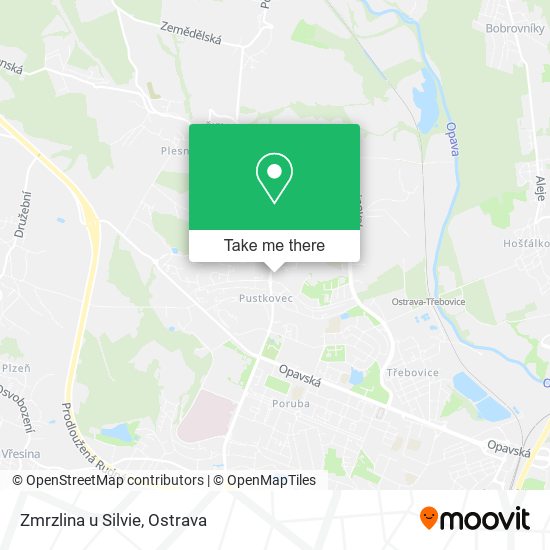 Zmrzlina u Silvie map