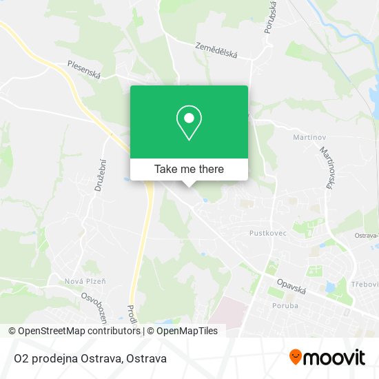 Карта O2 prodejna Ostrava