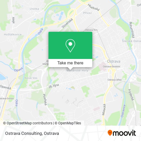 Карта Ostrava Consulting