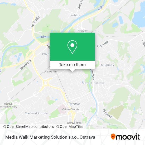 Карта Media Walk Marketing Solution s.r.o.