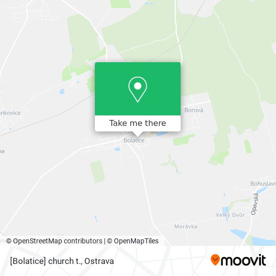 [Bolatice] church t. map