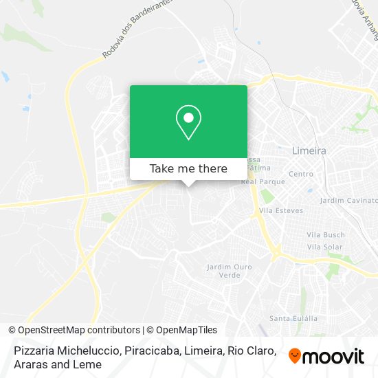 Pizzaria Micheluccio map