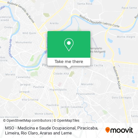 MSO - Medicina e Saude Ocupacional map