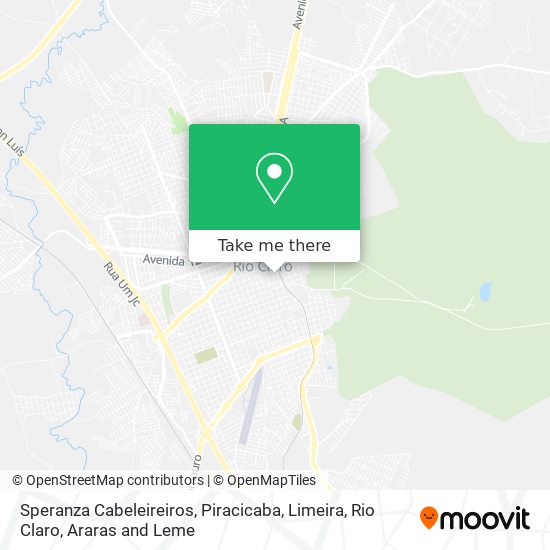 Speranza Cabeleireiros map