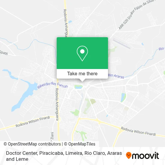 Doctor Center map