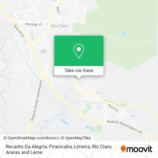 Recanto Da Alegria map