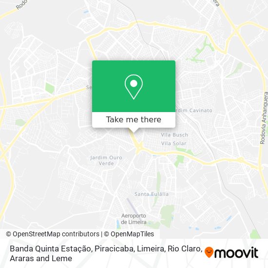 Banda Quinta Estação map