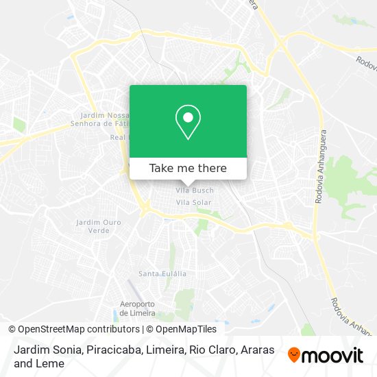 Mapa Jardim Sonia