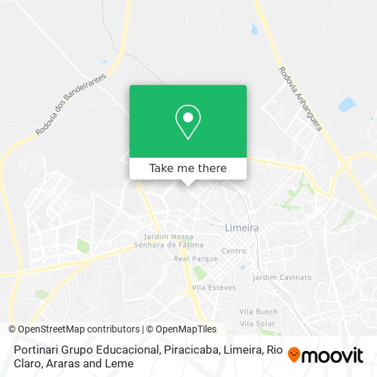 Portinari Grupo Educacional map