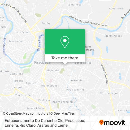 Estacionamento Do Cursinho Clq map