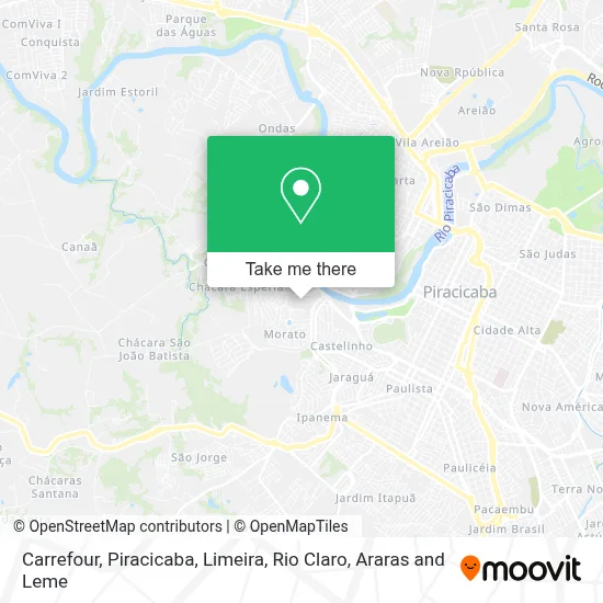 Carrefour map