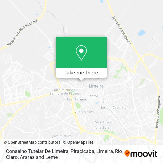 Conselho Tutelar De Limeira map