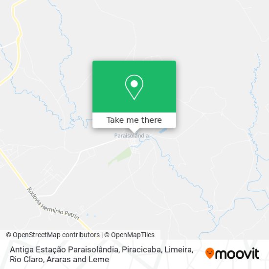 Antiga Estação Paraisolândia map