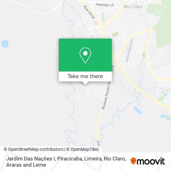 Jardim Das Nações I map