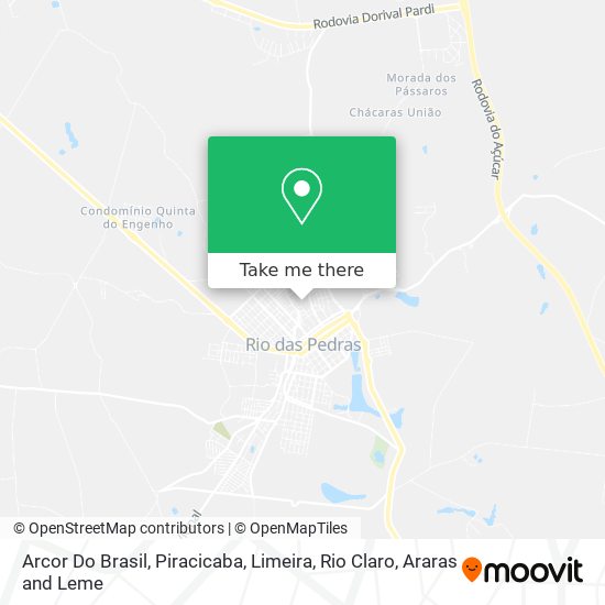 Arcor Do Brasil map