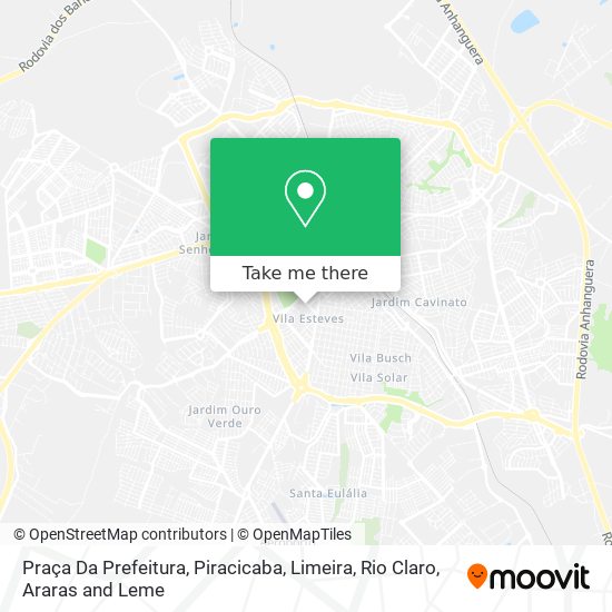 Praça Da Prefeitura map