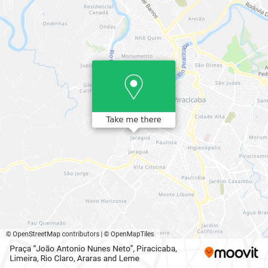 Praça “João Antonio Nunes Neto” map