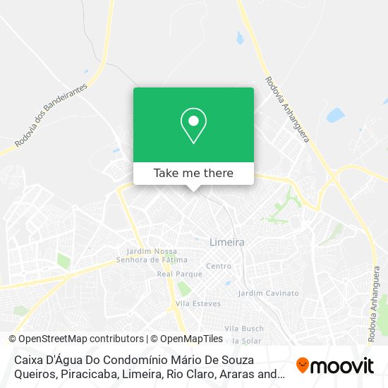 Caixa D'Água Do Condomínio Mário De Souza Queiros map