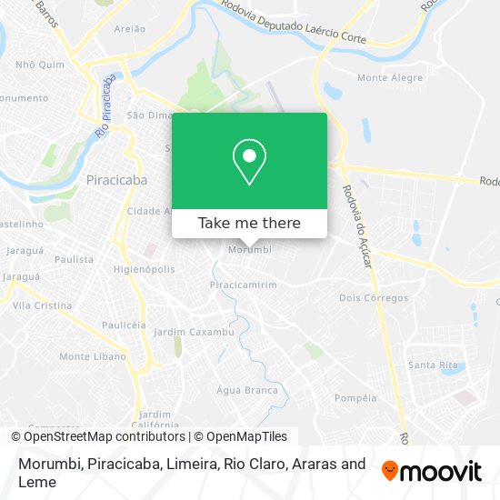 Morumbi map