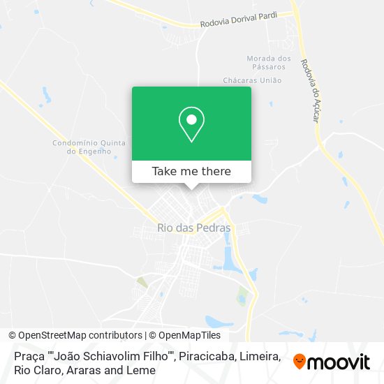 Praça ""João Schiavolim Filho"" map