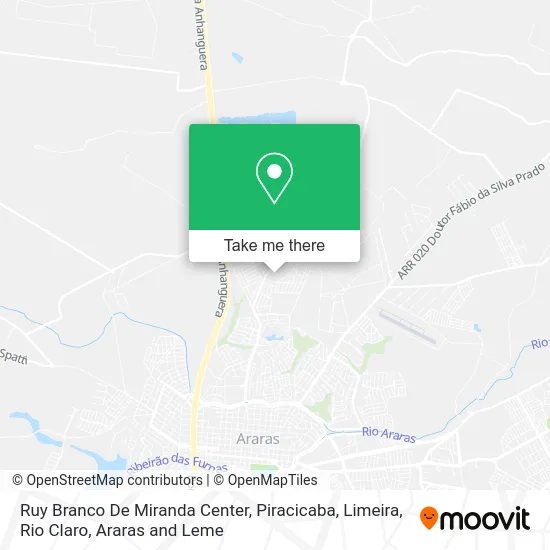 Ruy Branco De Miranda Center map