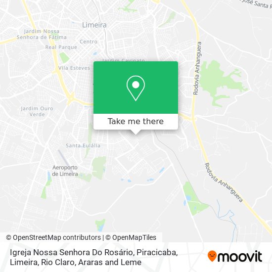 Mapa Igreja Nossa Senhora Do Rosário