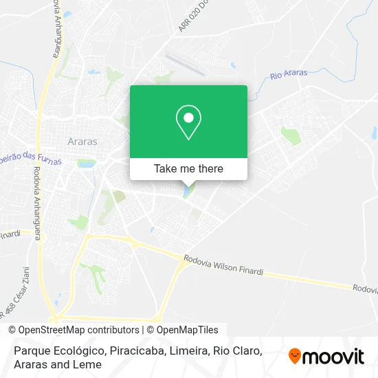 Parque Ecológico map