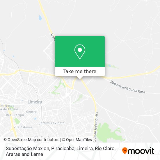 Subestação Maxion map