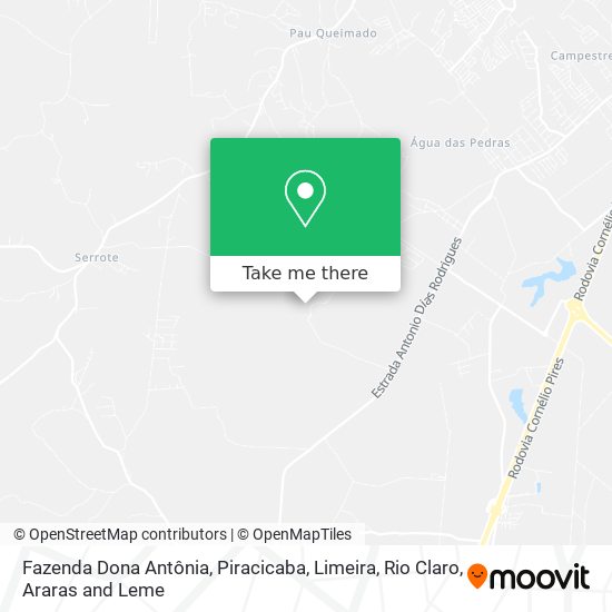 Fazenda Dona Antônia map